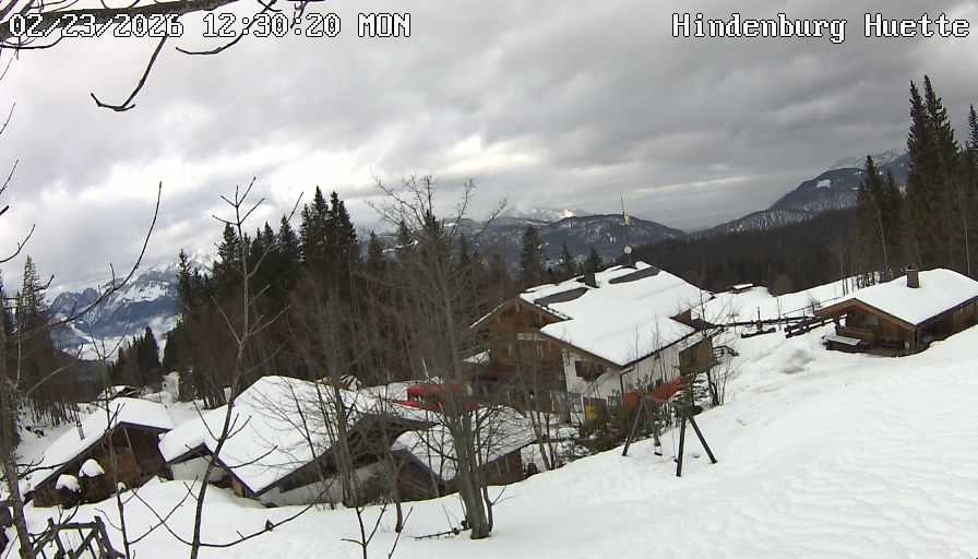 Archiv Foto Webcam Reit im Winkl: Hindenburghütte - Hemmersuppenalm