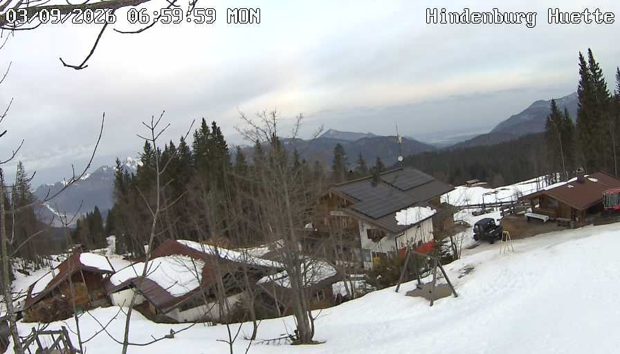Archived image Webcam Reit im Winkl - Hindenburghütte