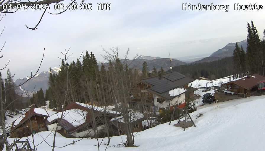 Archived image Webcam Reit im Winkl - Hindenburghütte