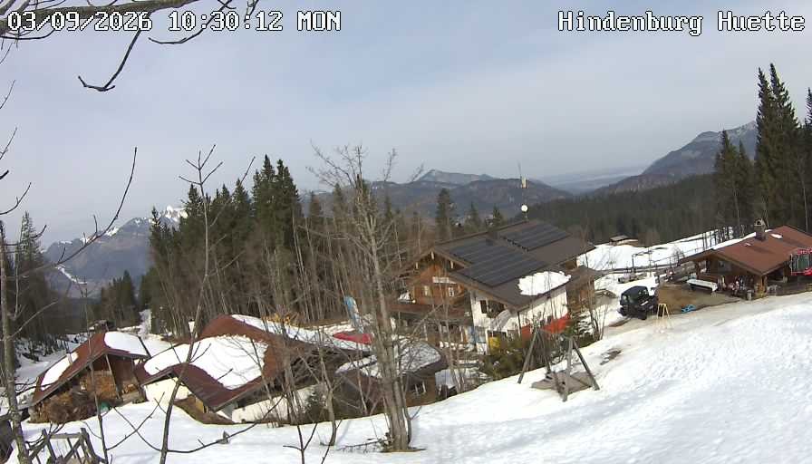 Archived image Webcam Reit im Winkl - Hindenburghütte