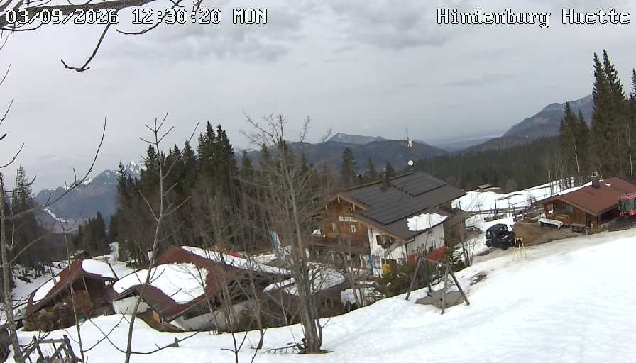 Archived image Webcam Reit im Winkl - Hindenburghütte