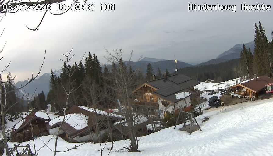 Archived image Webcam Reit im Winkl - Hindenburghütte