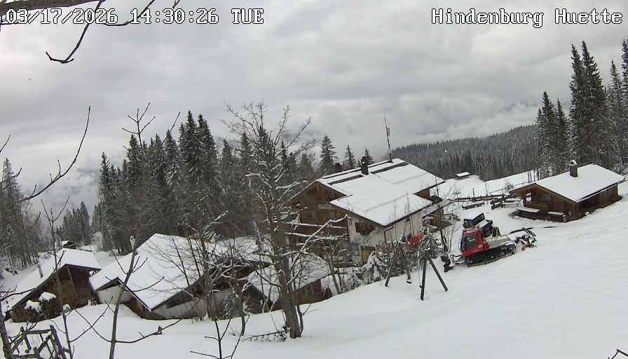 Archiv Foto Webcam Reit im Winkl: Hindenburghütte - Hemmersuppenalm
