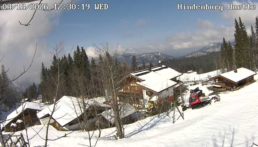 Archived image Webcam Reit im Winkl - Hindenburghütte