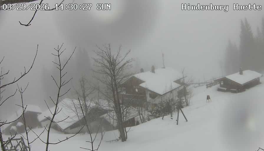 Archiv Foto Webcam Reit im Winkl: Hindenburghütte - Hemmersuppenalm