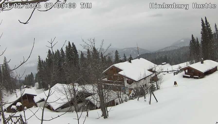 Archiv Foto Webcam Reit im Winkl: Hindenburghütte - Hemmersuppenalm