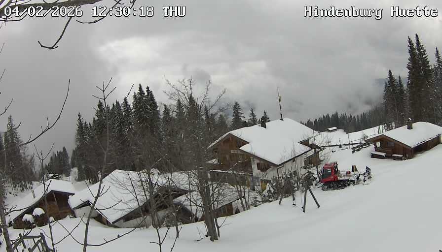 Archiv Foto Webcam Reit im Winkl: Hindenburghütte - Hemmersuppenalm
