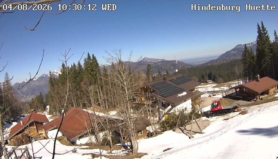 Archived image Webcam Reit im Winkl - Hindenburghütte