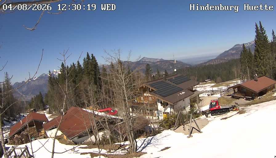 Archived image Webcam Reit im Winkl - Hindenburghütte