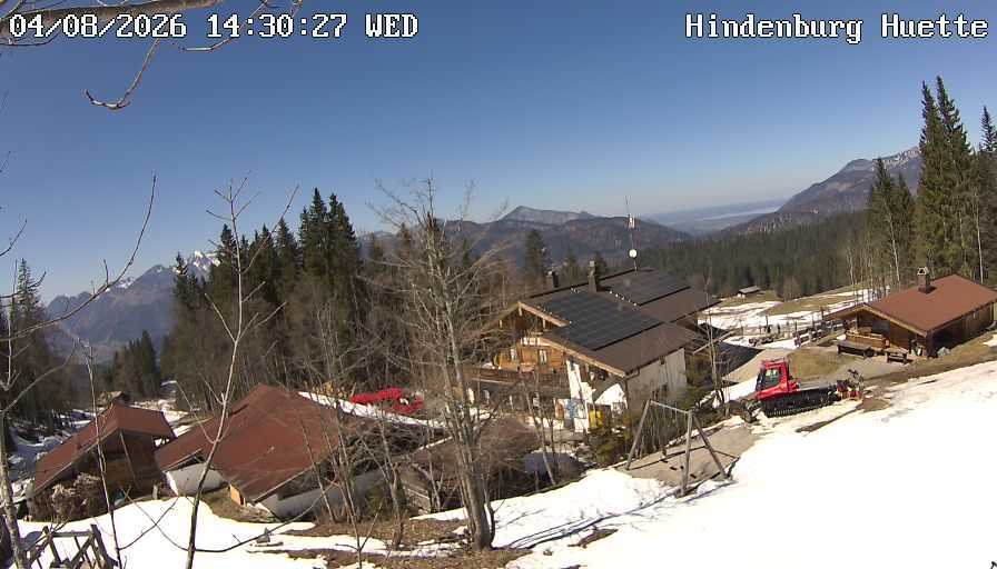 Archived image Webcam Reit im Winkl - Hindenburghütte