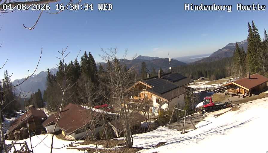 Archived image Webcam Reit im Winkl - Hindenburghütte
