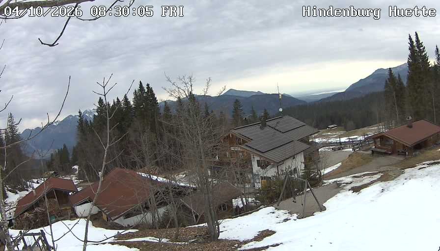Archived image Webcam Reit im Winkl - Hindenburghütte
