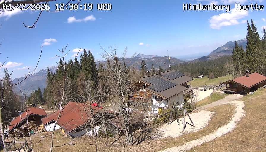 Archived image Webcam Reit im Winkl - Hindenburghütte