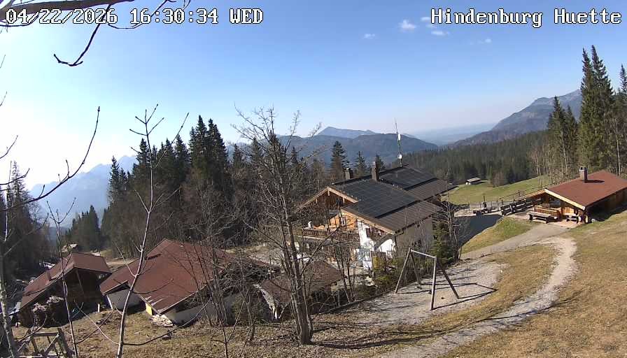 Archived image Webcam Reit im Winkl - Hindenburghütte