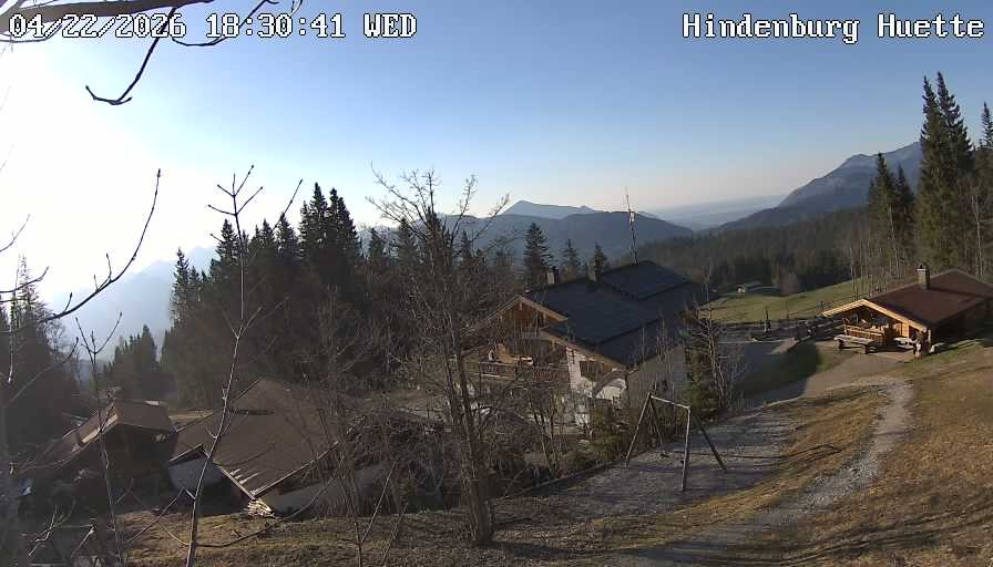 Archived image Webcam Reit im Winkl - Hindenburghütte