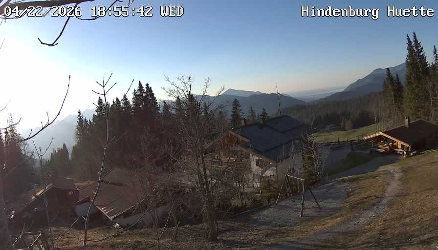 Archived image Webcam Reit im Winkl - Hindenburghütte