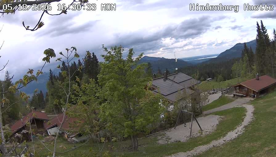 Archiv Foto Webcam Reit im Winkl: Hindenburghütte - Hemmersuppenalm