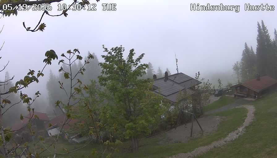 Archiv Foto Webcam Reit im Winkl: Hindenburghütte - Hemmersuppenalm