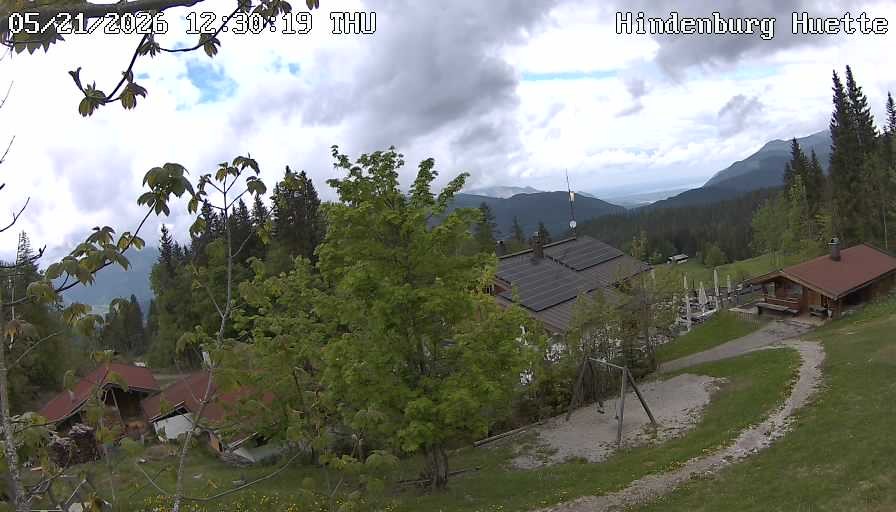 Archiv Foto Webcam Reit im Winkl: Hindenburghütte - Hemmersuppenalm