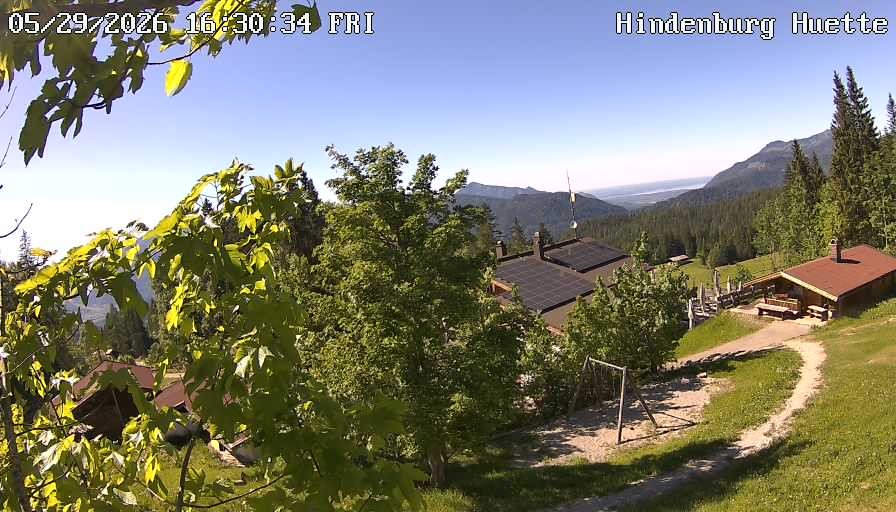 Archiv Foto Webcam Reit im Winkl: Hindenburghütte - Hemmersuppenalm