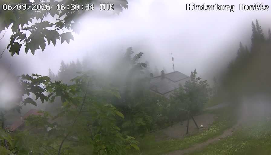 Archiv Foto Webcam Reit im Winkl: Hindenburghütte - Hemmersuppenalm
