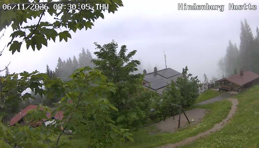 Archiv Foto Webcam Reit im Winkl: Hindenburghütte - Hemmersuppenalm