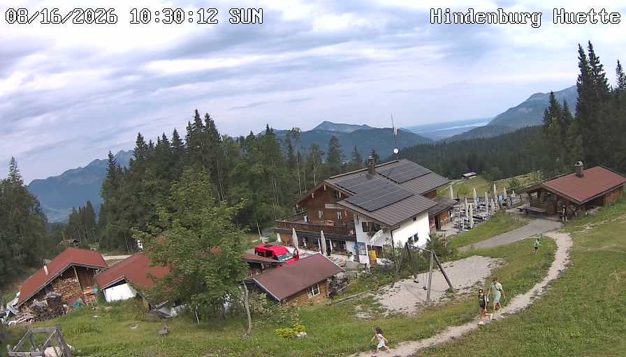Archiv Foto Webcam Reit im Winkl: Hindenburghütte - Hemmersuppenalm