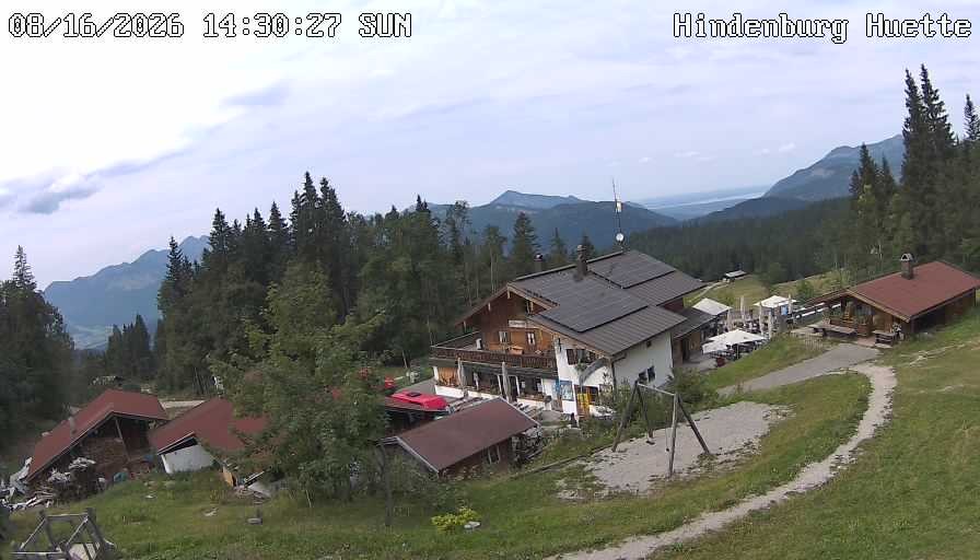Archived image Webcam Reit im Winkl - Hindenburghütte
