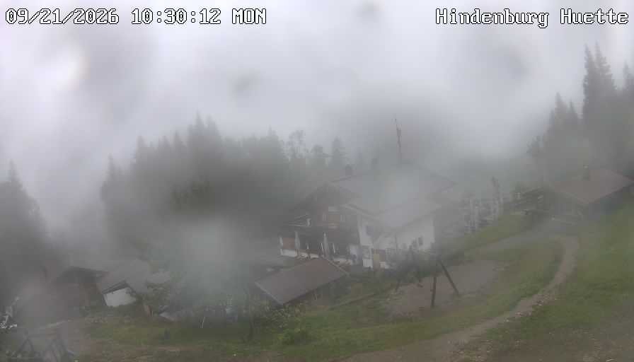 Archiv Foto Webcam Reit im Winkl: Hindenburghütte - Hemmersuppenalm