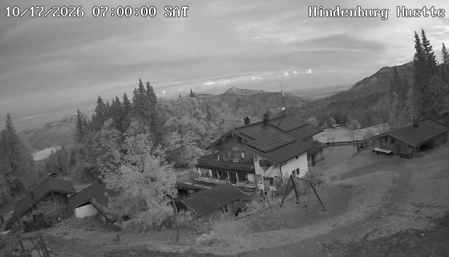Archiv Foto Webcam Reit im Winkl: Hindenburghütte - Hemmersuppenalm