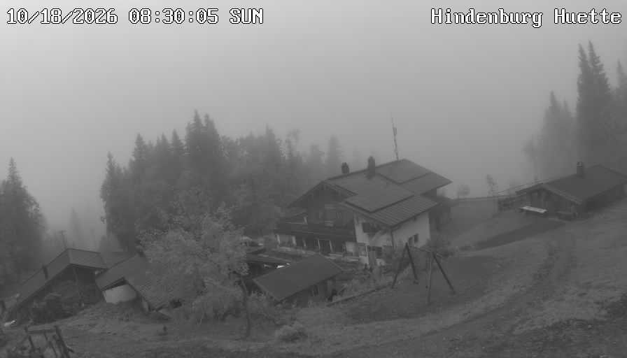 Archiv Foto Webcam Reit im Winkl: Hindenburghütte - Hemmersuppenalm