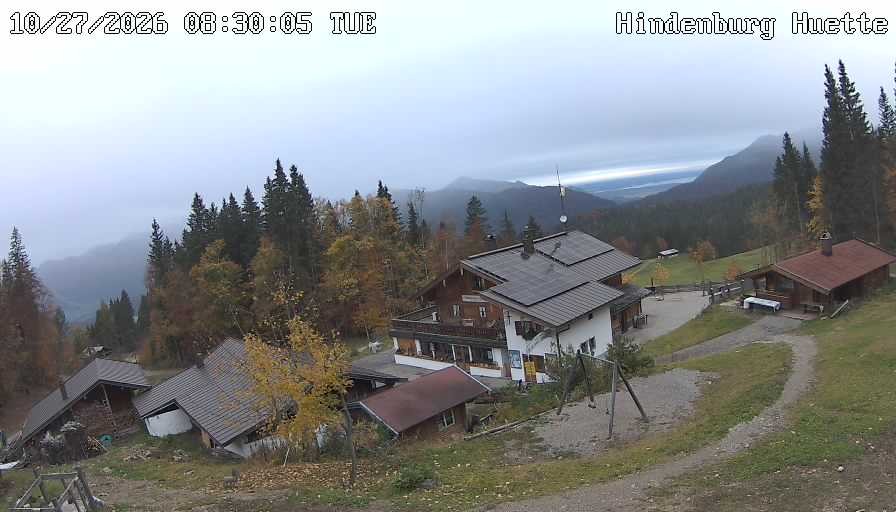 Archived image Webcam Reit im Winkl - Hindenburghütte