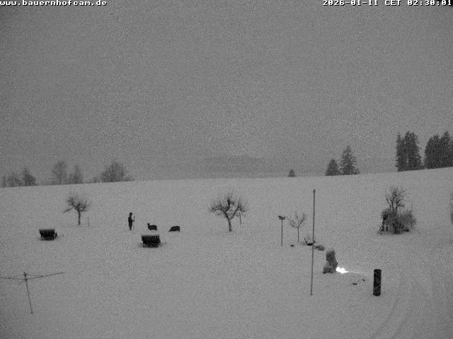 Archiv Foto Webcam Salenberghof, Rosshaupten