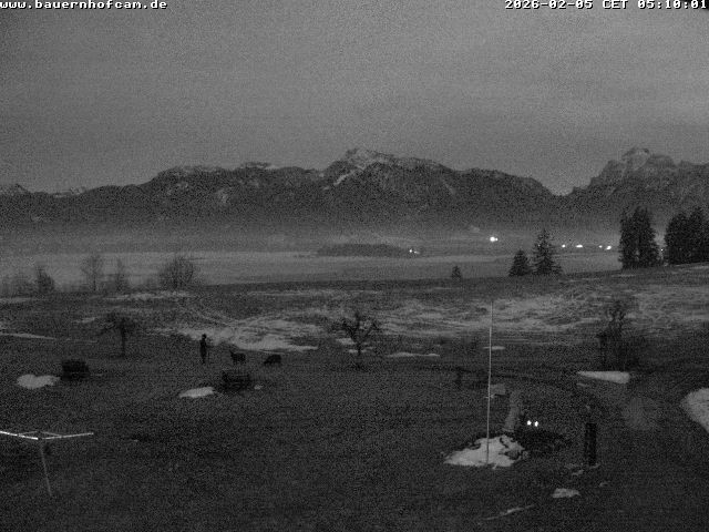 Archiv Foto Webcam Salenberghof, Rosshaupten