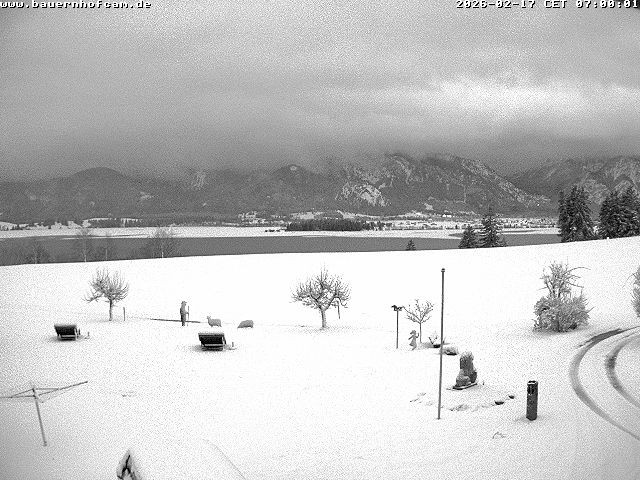 Archiv Foto Webcam Salenberghof, Rosshaupten