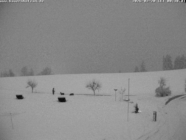 Archiv Foto Webcam Salenberghof, Rosshaupten