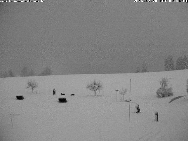 Archiv Foto Webcam Salenberghof, Rosshaupten