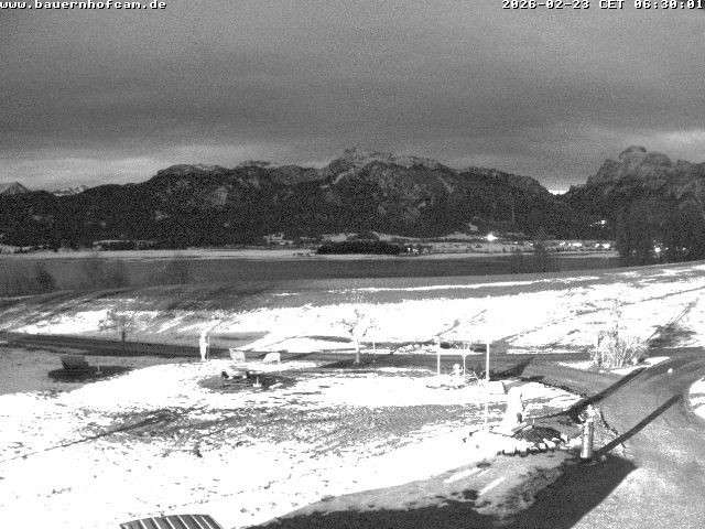 Archiv Foto Webcam Salenberghof, Rosshaupten