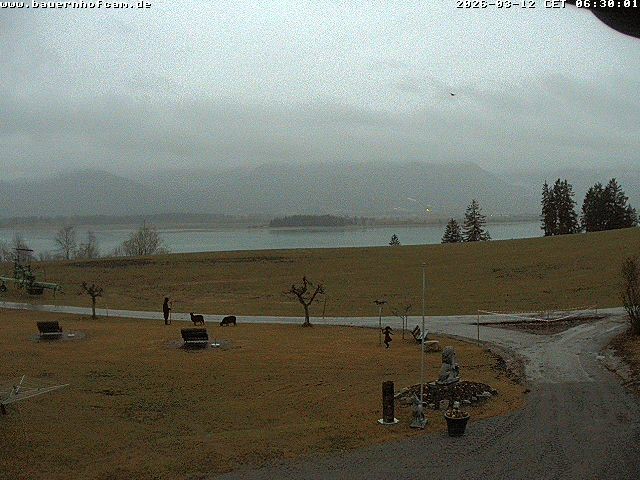 Archived image Webcam Rosshaupten: Salenberghof