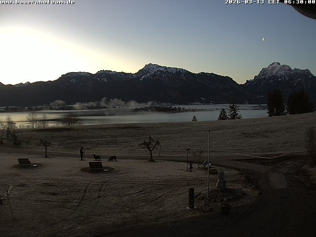 Archived image Webcam Rosshaupten: Salenberghof