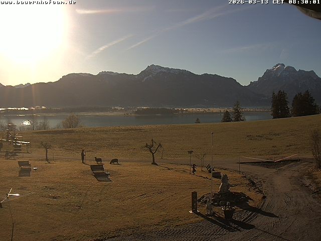 Archived image Webcam Rosshaupten: Salenberghof