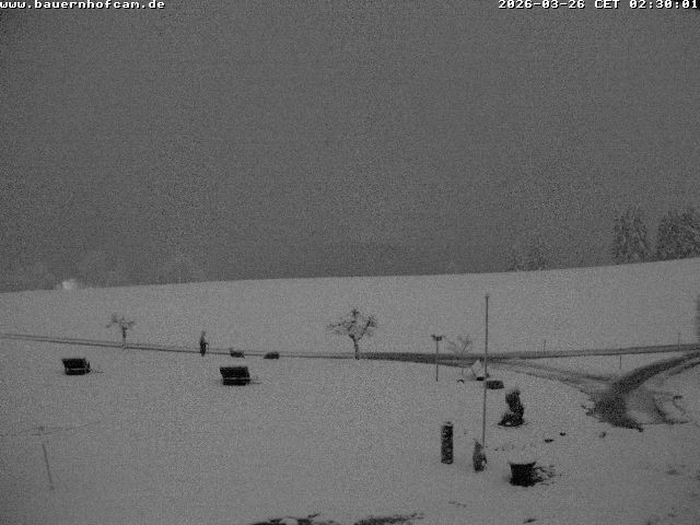 Archiv Foto Webcam Salenberghof, Rosshaupten