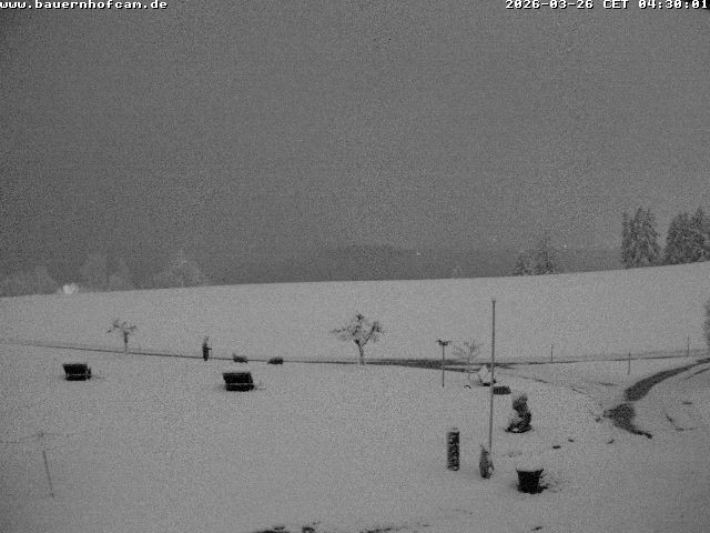 Archiv Foto Webcam Salenberghof, Rosshaupten