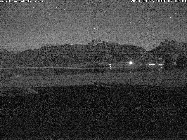 Archived image Webcam Rosshaupten: Salenberghof