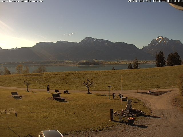 Archived image Webcam Rosshaupten: Salenberghof
