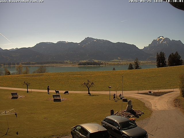 Archived image Webcam Rosshaupten: Salenberghof