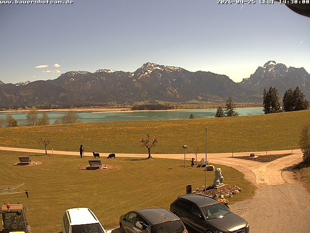 Archived image Webcam Rosshaupten: Salenberghof