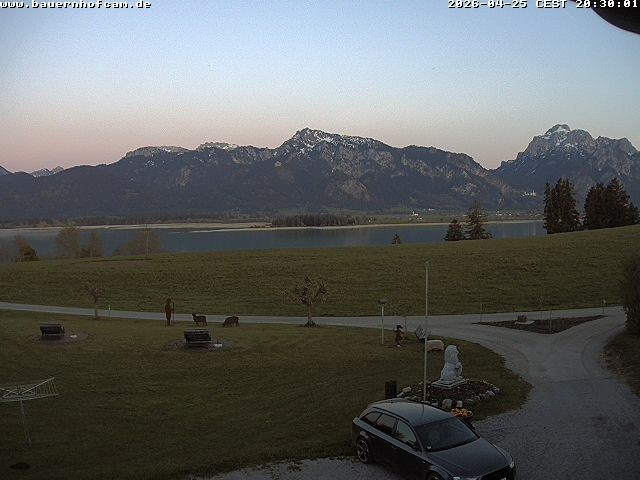 Archived image Webcam Rosshaupten: Salenberghof