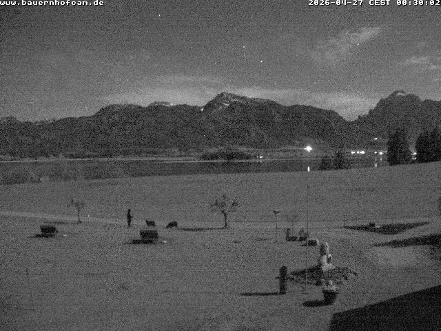 Archived image Webcam Rosshaupten: Salenberghof