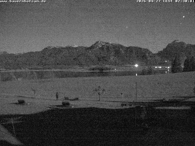 Archived image Webcam Rosshaupten: Salenberghof